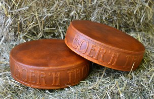 Boer'n_Trots_honing kaas in het hooi